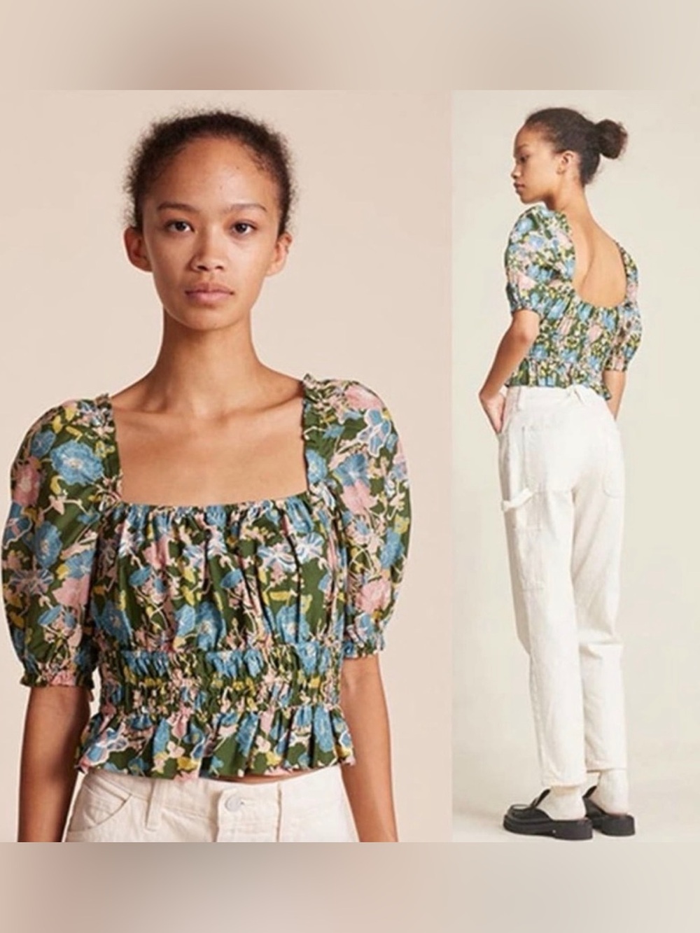 Trovata cropped blouse Small